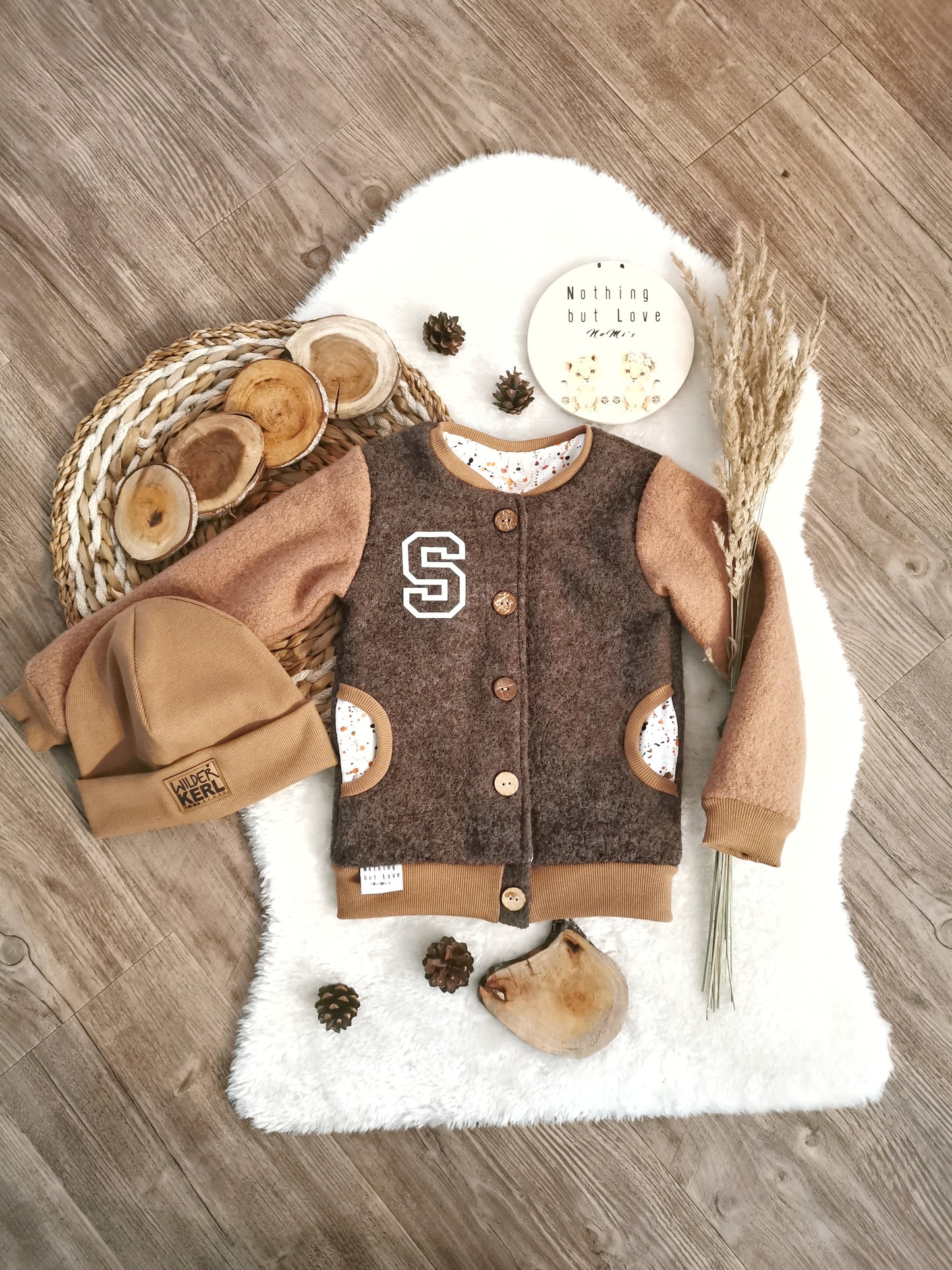 College Wollwalk Jacke