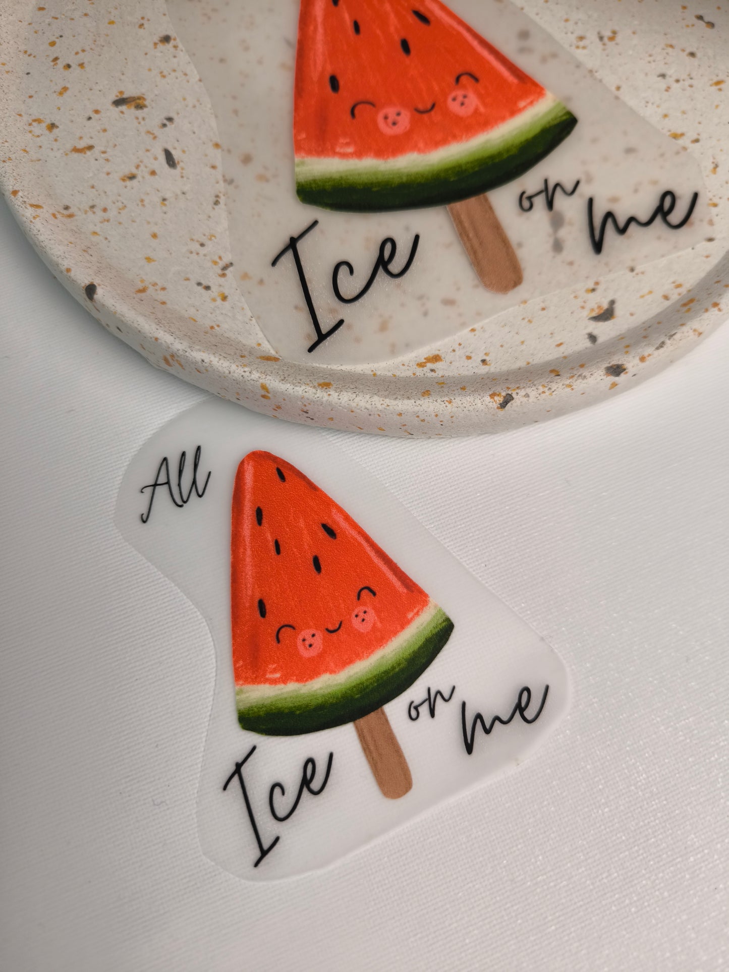 Bügelbild "All Ice on me"