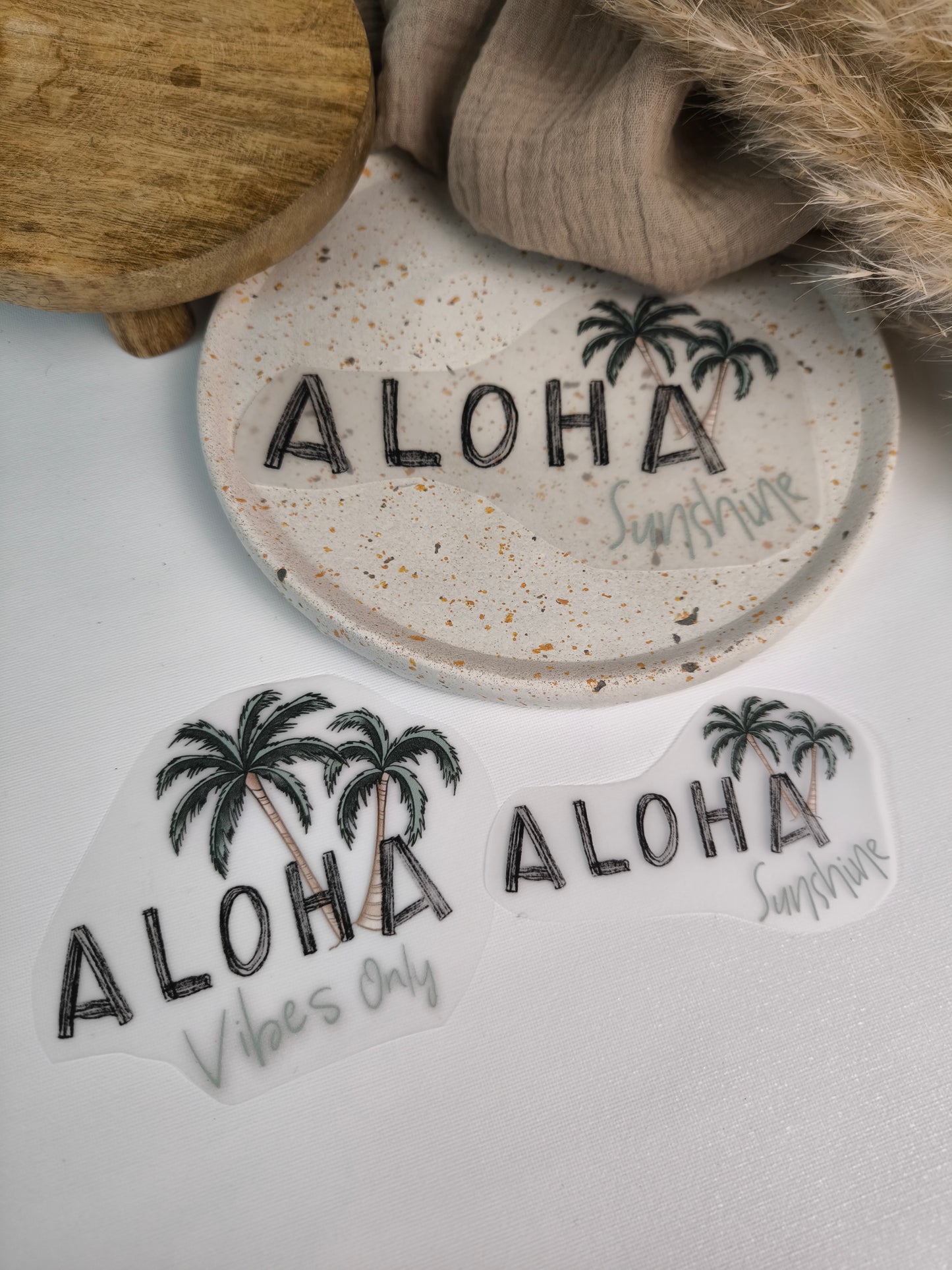 Bügelbild Aloha Vibes