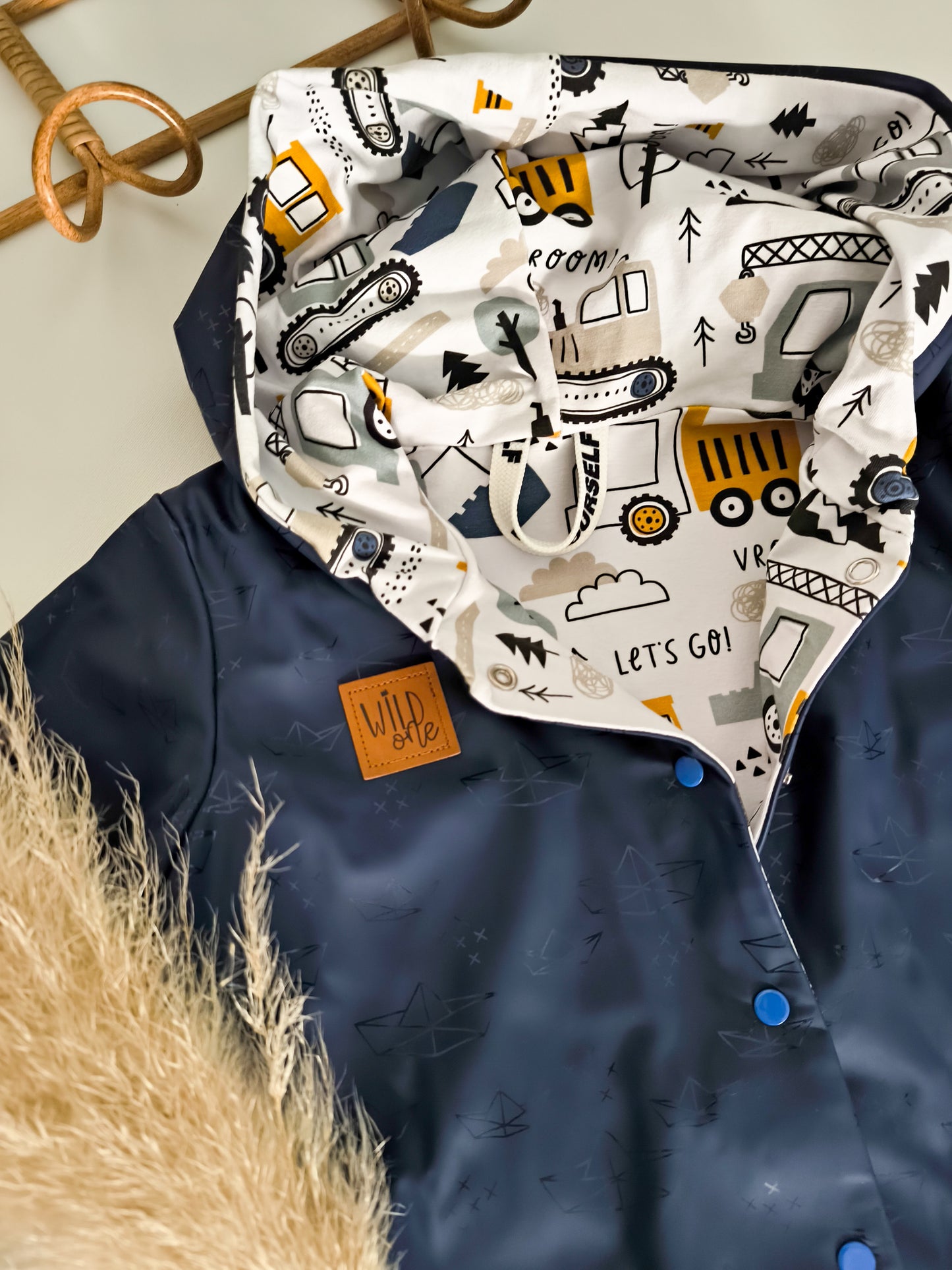 Plitsch Platsch Regenjacke "Wuselverkehr" Gr. 98/104