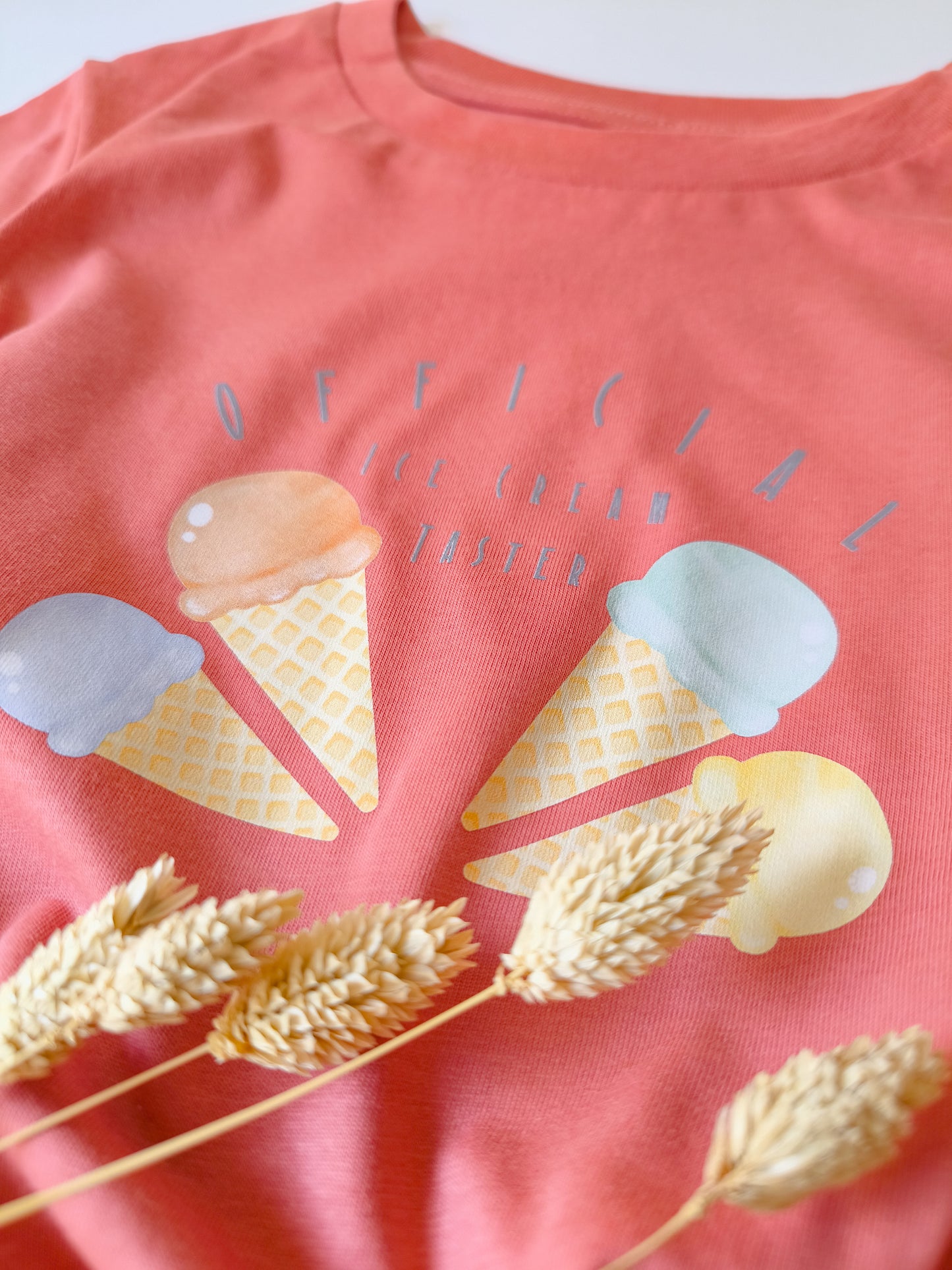 Bügelbild "official Ice Cream Taster"