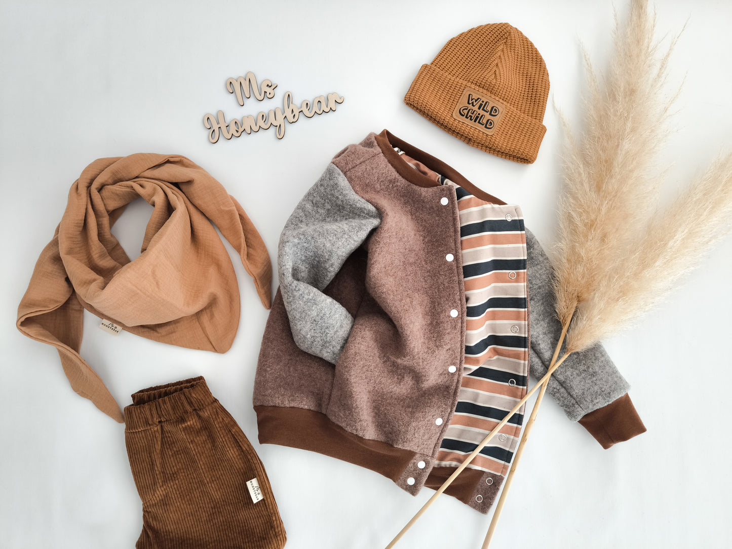 College Wollwalk Jacke
