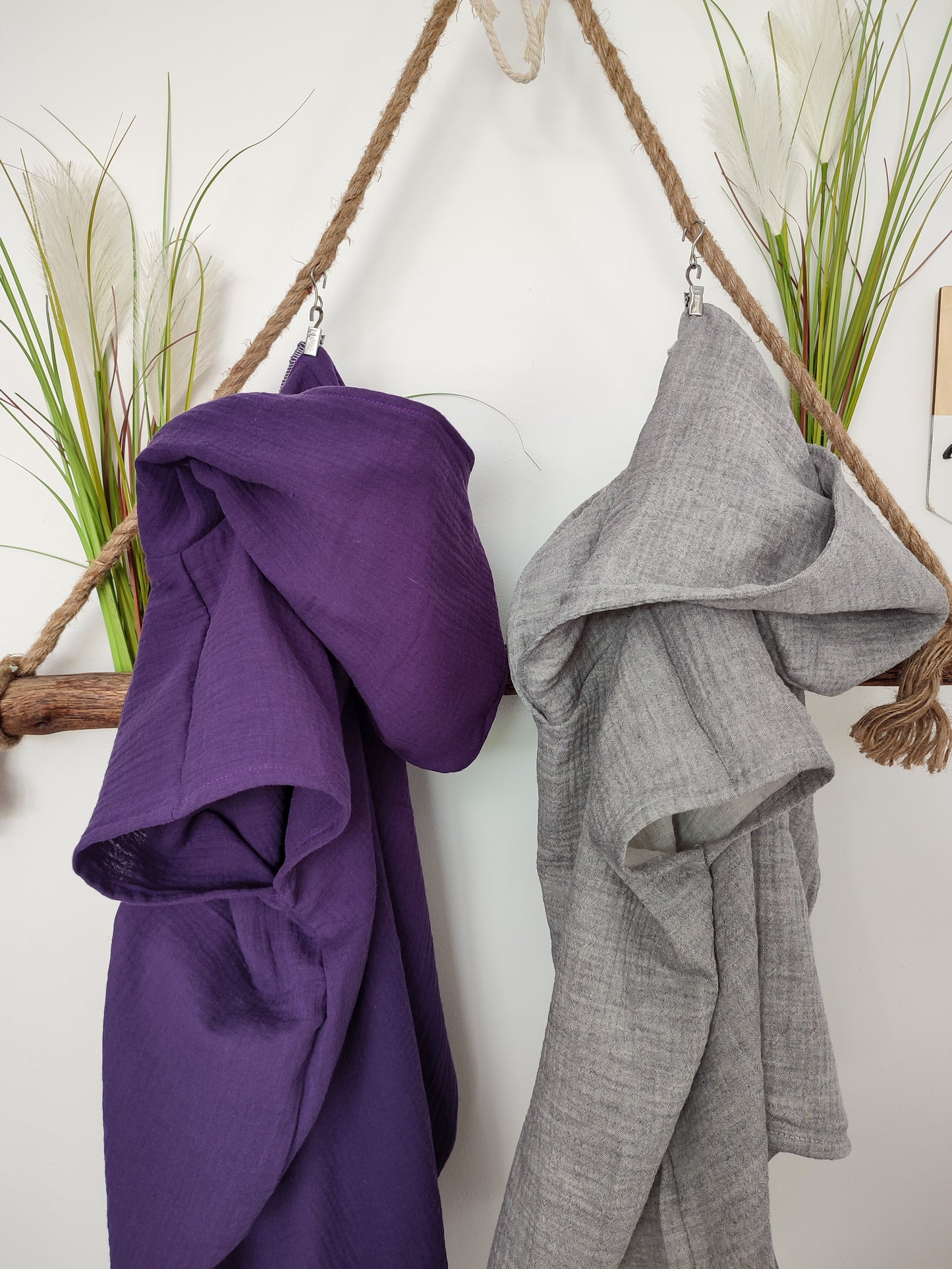 Musselin Badeponcho