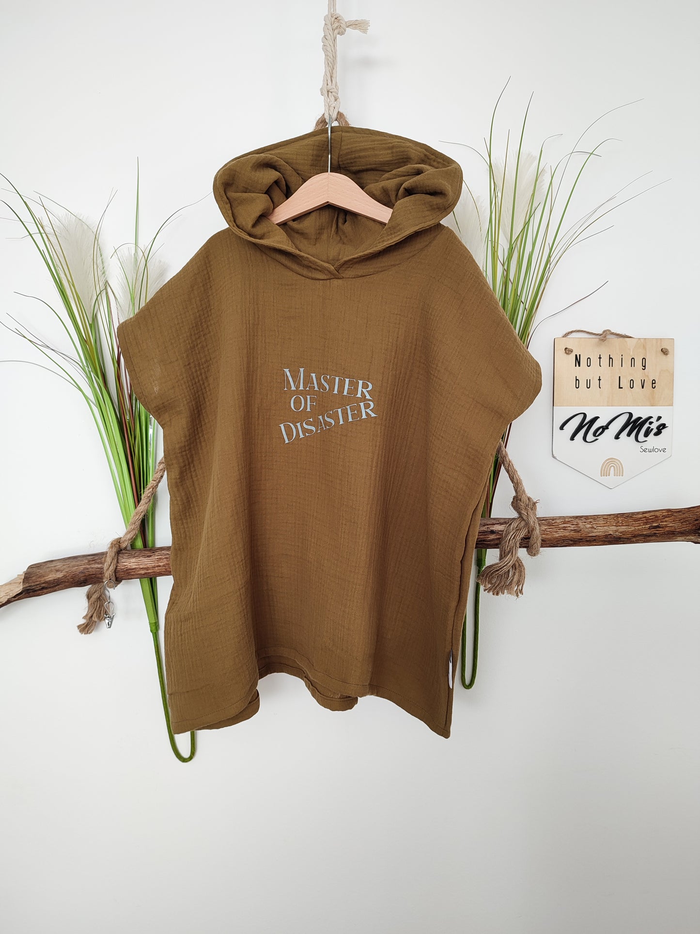 Musselin Badeponcho