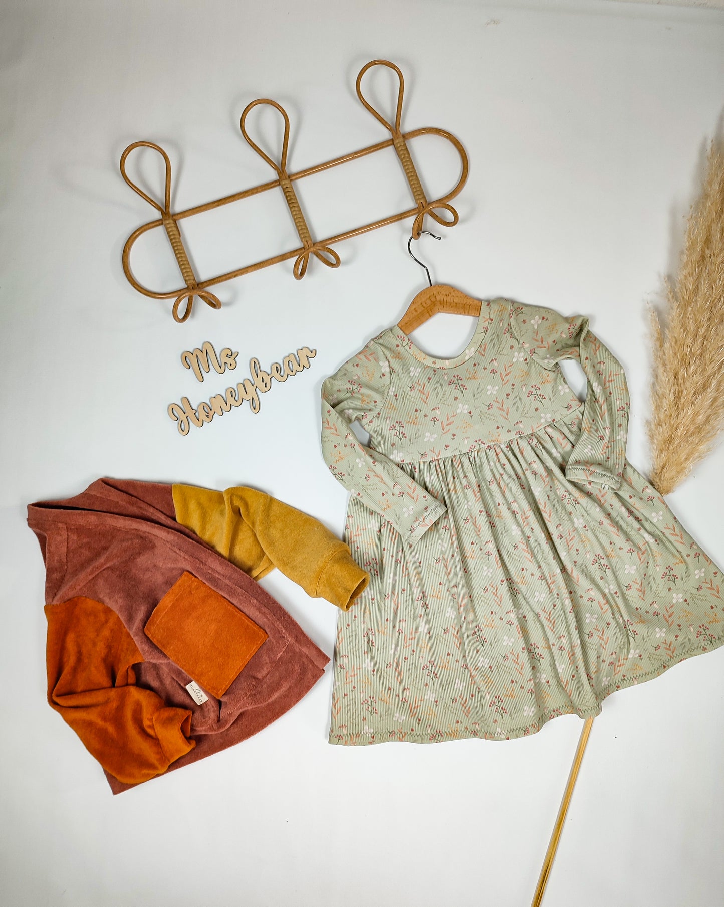 Lille Blomst "Light Olive"