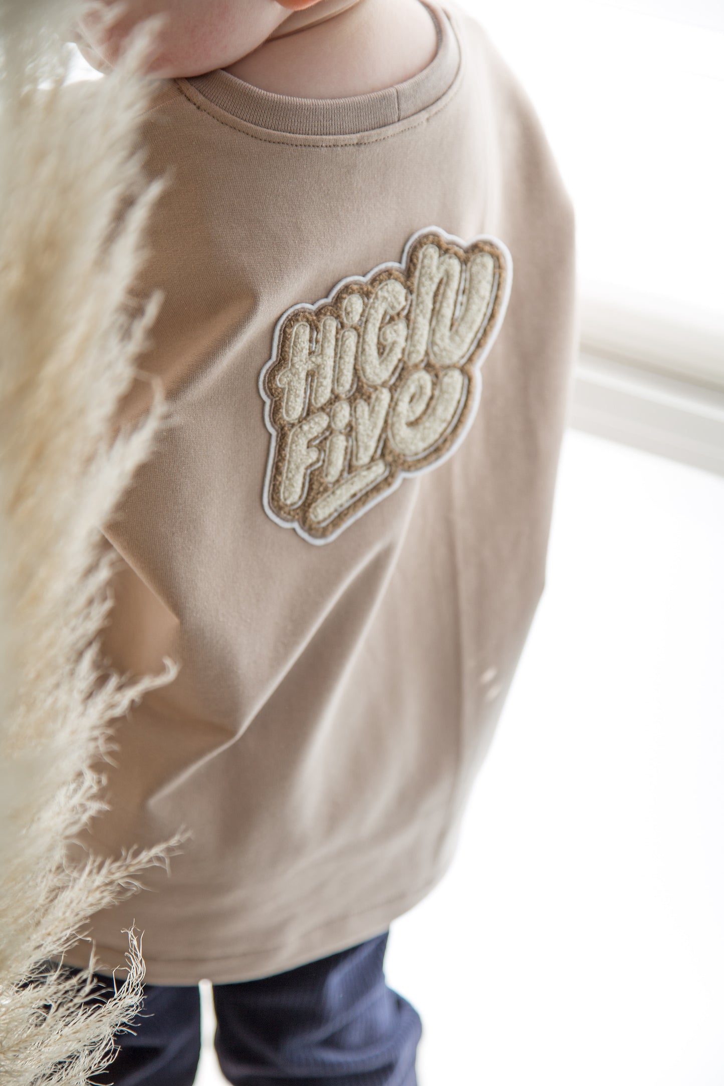 Chenille Patch High Five