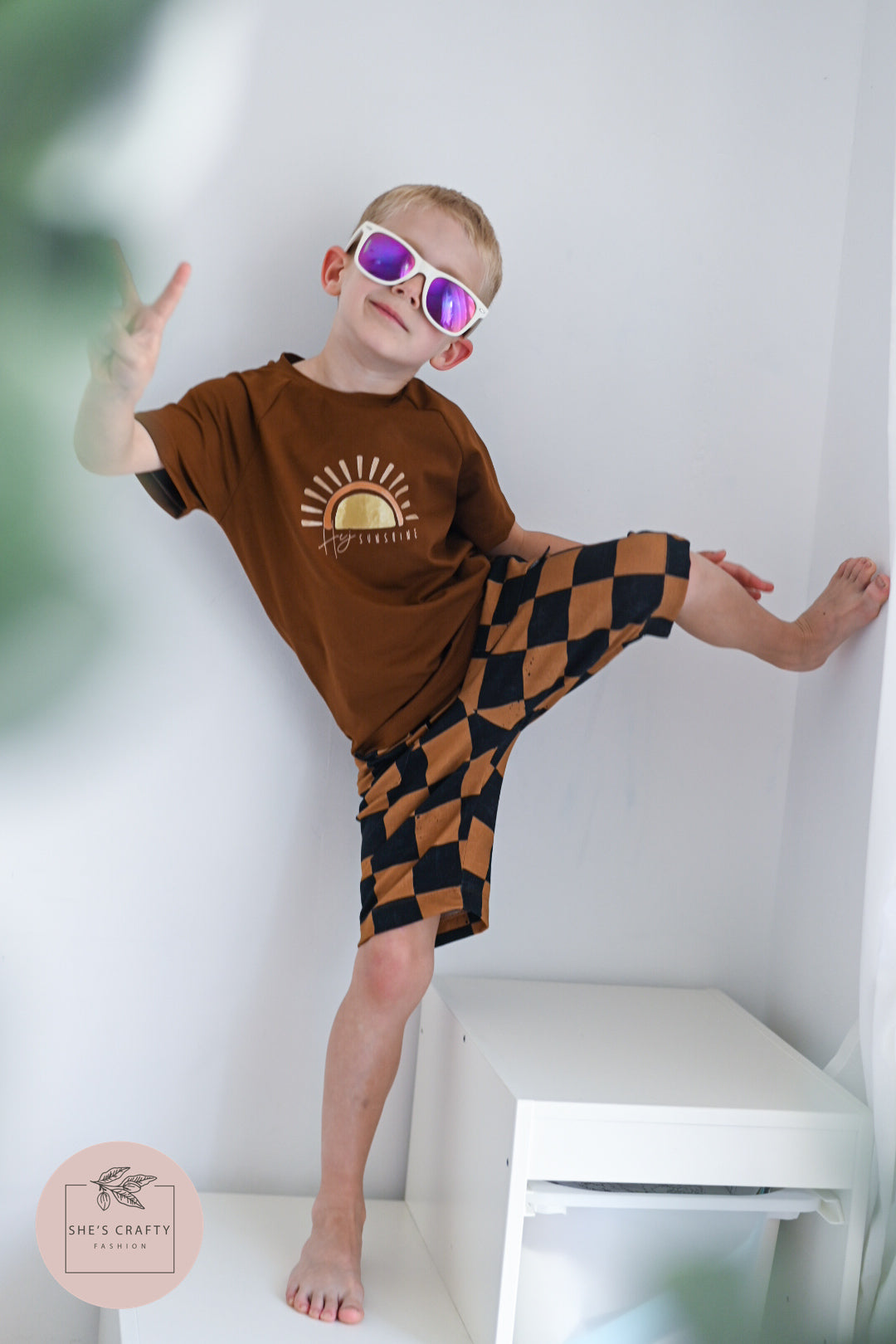 Bügelbild Hej Sunshine