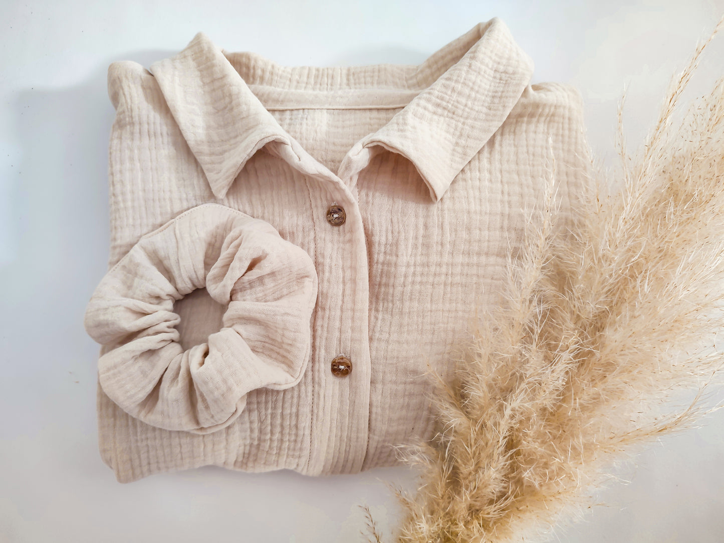 Damen "Fancy" Musselin Bluse