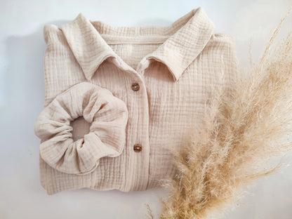 Damen "Fancy" Musselin Bluse