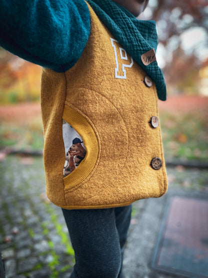 College Wollwalk Jacke