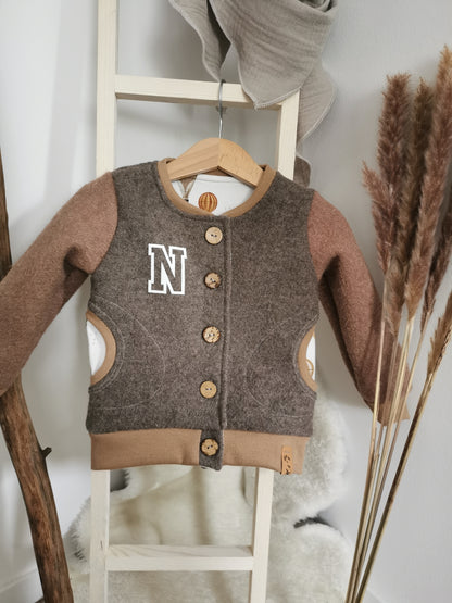 College Wollwalk Jacke