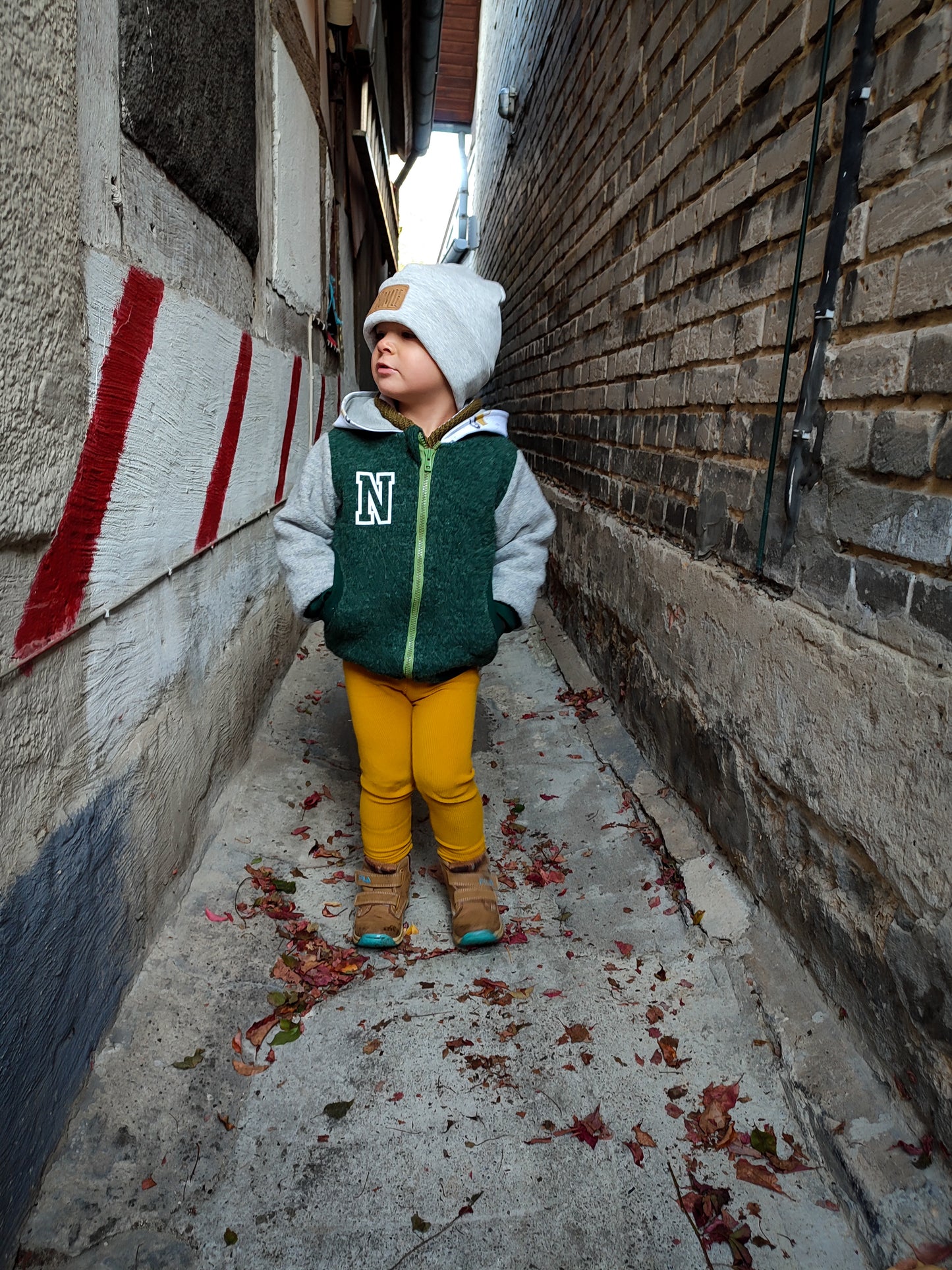 College Wollwalk Jacke