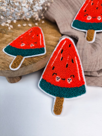 Chenille Patch Watermelon Ice