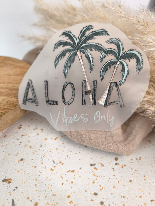 Bügelbild Aloha Vibes