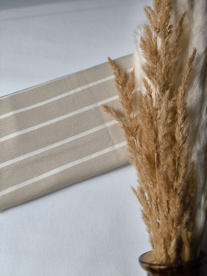 Lovely Stripes Beige Reststück