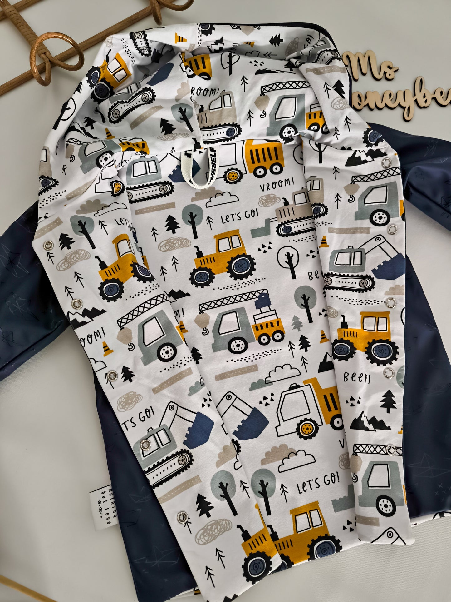 Plitsch Platsch Regenjacke "Wuselverkehr" Gr. 98/104