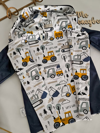 Plitsch Platsch Regenjacke "Wuselverkehr" Gr. 98/104