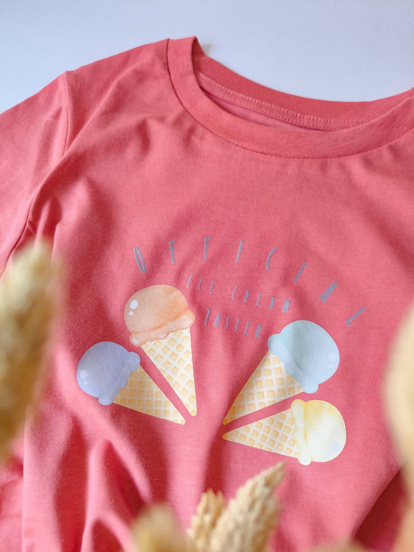 Bügelbild "official Ice Cream Taster"