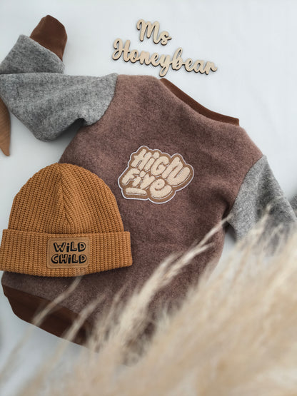 College Wollwalk Jacke