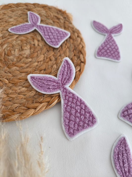 Chenille Patch Meerjungfrauenflosse