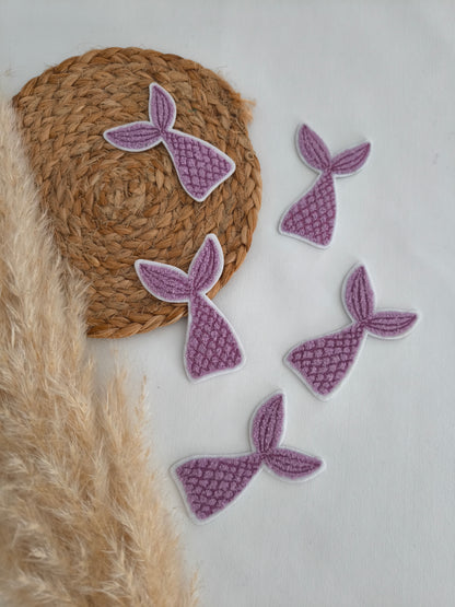Chenille Patch Meerjungfrauenflosse