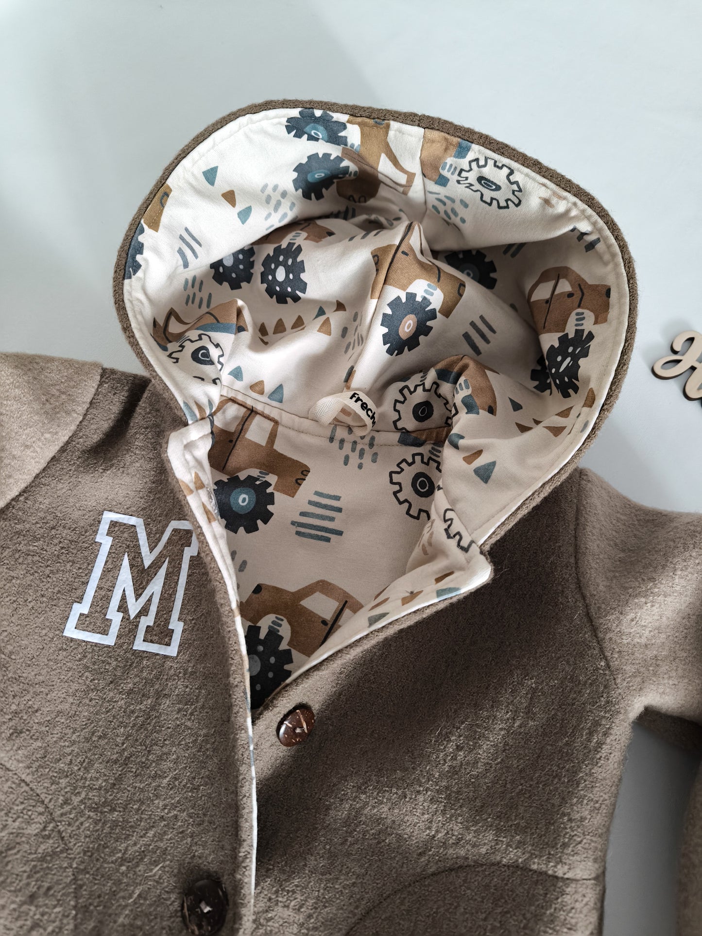 College Wollwalk Jacke