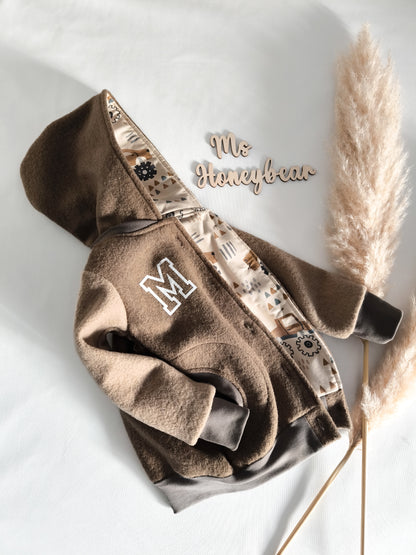 College Wollwalk Jacke