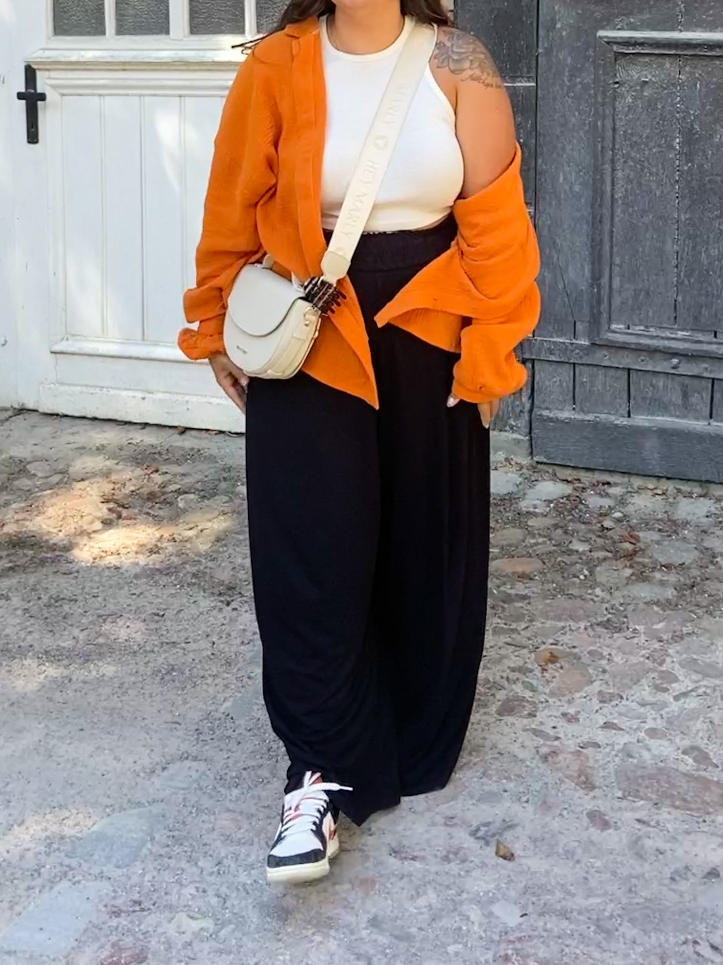 Damen "Fancy" Musselin Bluse