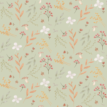 Lille Blomst "Light Olive"