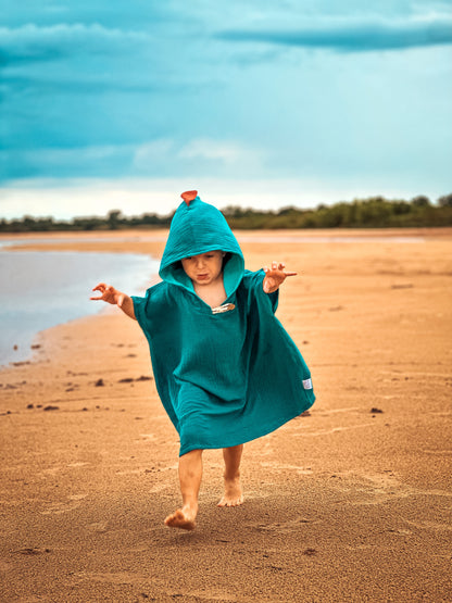 Musselin Badeponcho