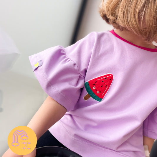Chenille Patch Watermelon Ice