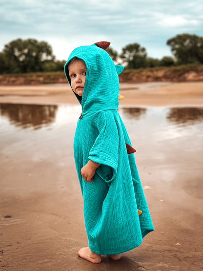 Musselin Badeponcho