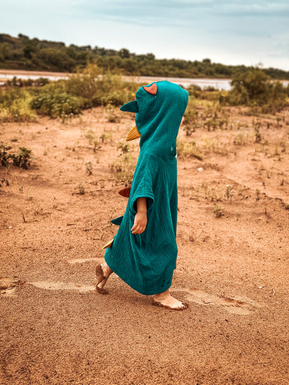 Musselin Badeponcho