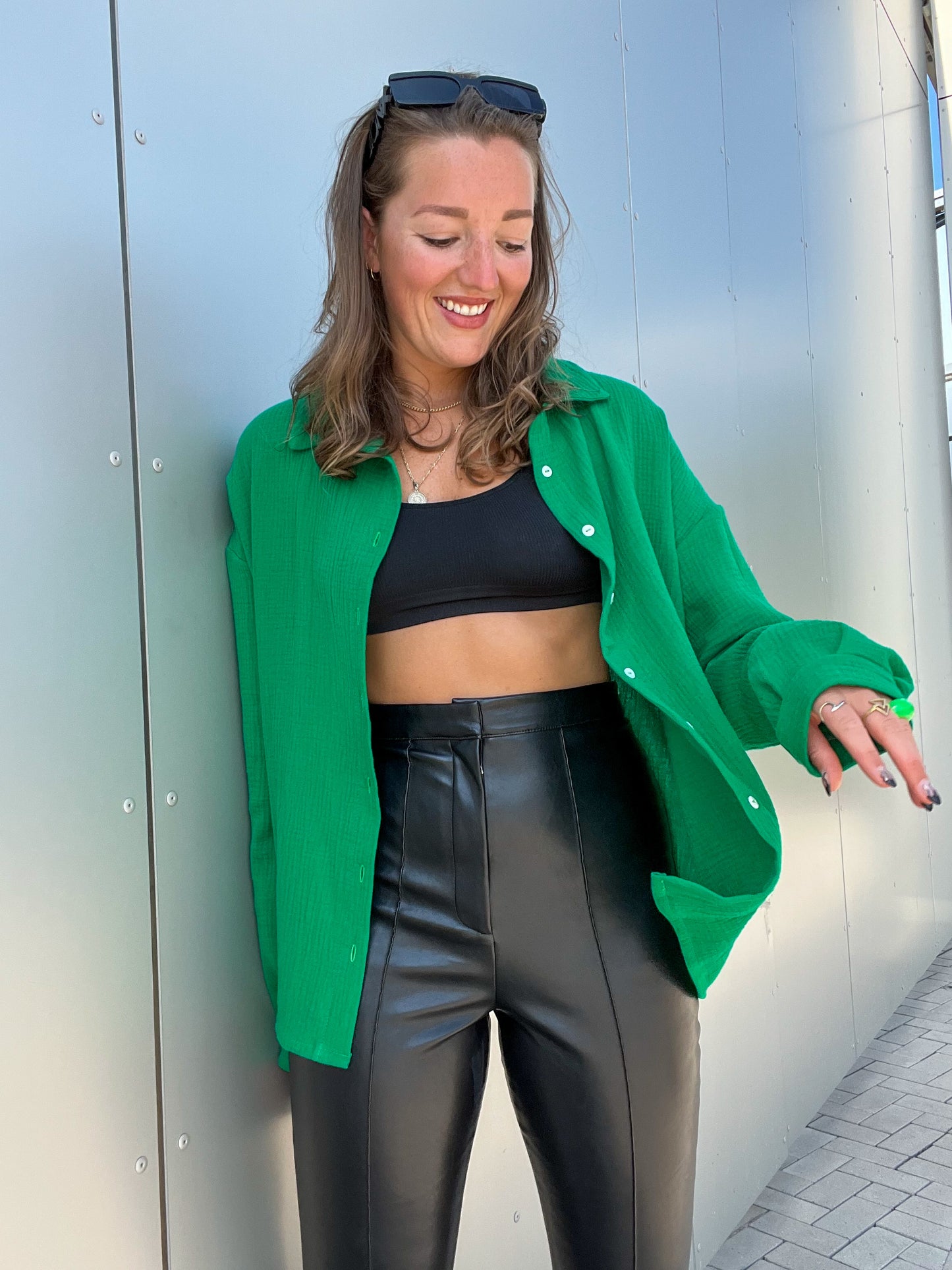 Damen "Fancy" Musselin Bluse